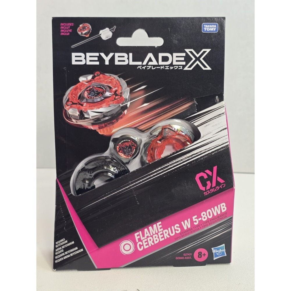 Takara Tomy Beyblade X Flame Cerberus W 5-80WB Starter Pack